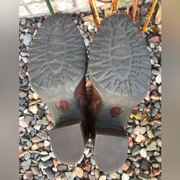 🐬 BORN Jacey Brown Leather Knee-High Boots - Picture 4 of 13